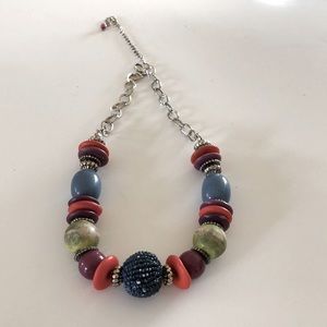 Bohemian Vintage Jewelry Necklace.